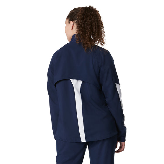 Back view of color navy