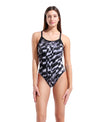 Arena Wave Swimsuit Lightdrop Back