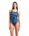 Arena Wave Swimsuit Lightdrop Back
