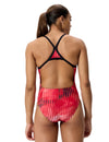 GIGCC Speedo Women's Linear Lava Turnback One Piece Swimsuit