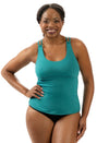 Dolfin Aquashape Tankini with High Waist bottom
