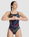 ARENA HALFTONE CHALLENGE BACK SUIT