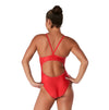 Speedo Women's Solid Flyback One Piece Life Guard