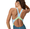 Women's Heather Quantum Fusion Splice Blue/Green