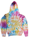 Kids Backstroke Tie-Dye Hoodie