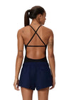 Speedo Women's Solid Volley Swim Shorts Navy