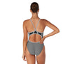 Lochmoor Women's Solid Flyback One Piece Black