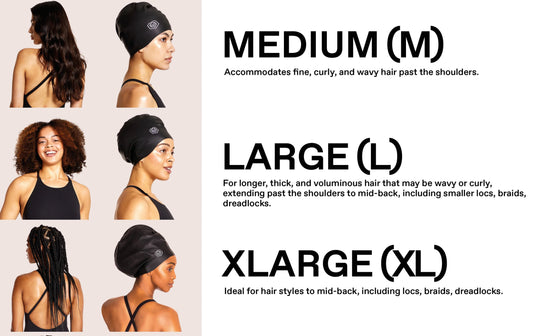 SOUL CAP-LONG HAIR SWIM CAPS